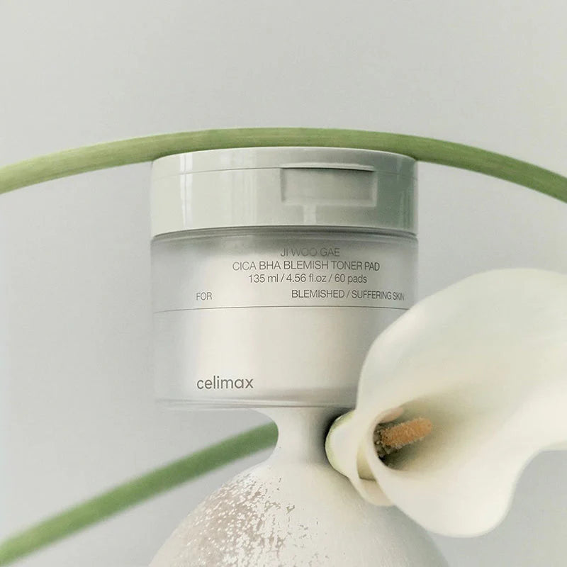 Celimax Ji Woo Gae Cica BHA Blemish Toner Pad