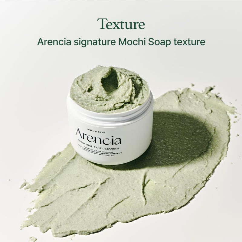 ARENCIA - Fresh Green Rice Mochi Cleanser