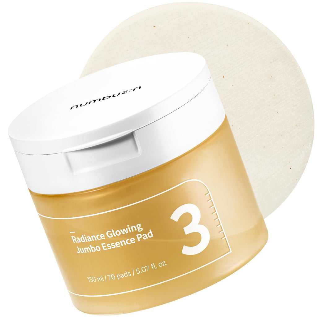 Numbuzin - No3 Radiance Glowing Jumbo Essence Pad
