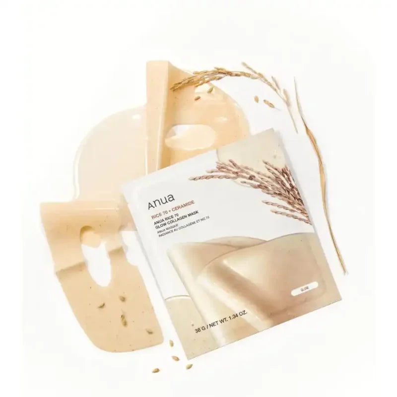 ANUA - Rice 70 Glow Collagen Mask