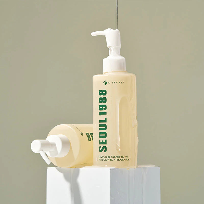 K-SECRET SEOUL 1988 Cleansing Oil : Pine Cica 1% + Probiotics