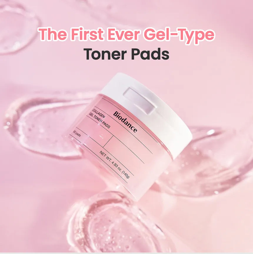 Biodance - Collagen Gel Toner Pads - Disque tonique