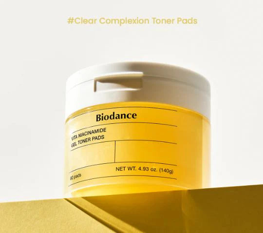 BIODANCE - Vita Niacinamide Gel Toner Pad