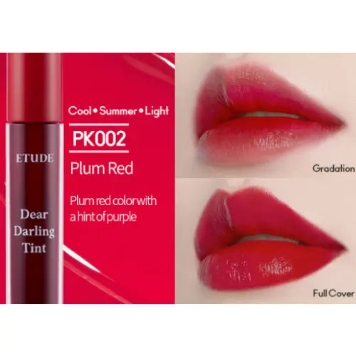 Etude - Dear Darling Water Tint 05 Plum Red