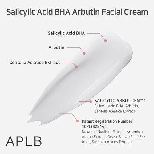 APLB -  Salicylic Acid BHA Arbutin Facial Cream